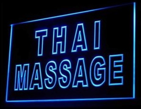 Thai Massage Spa Foot Hands LED Neon Sign